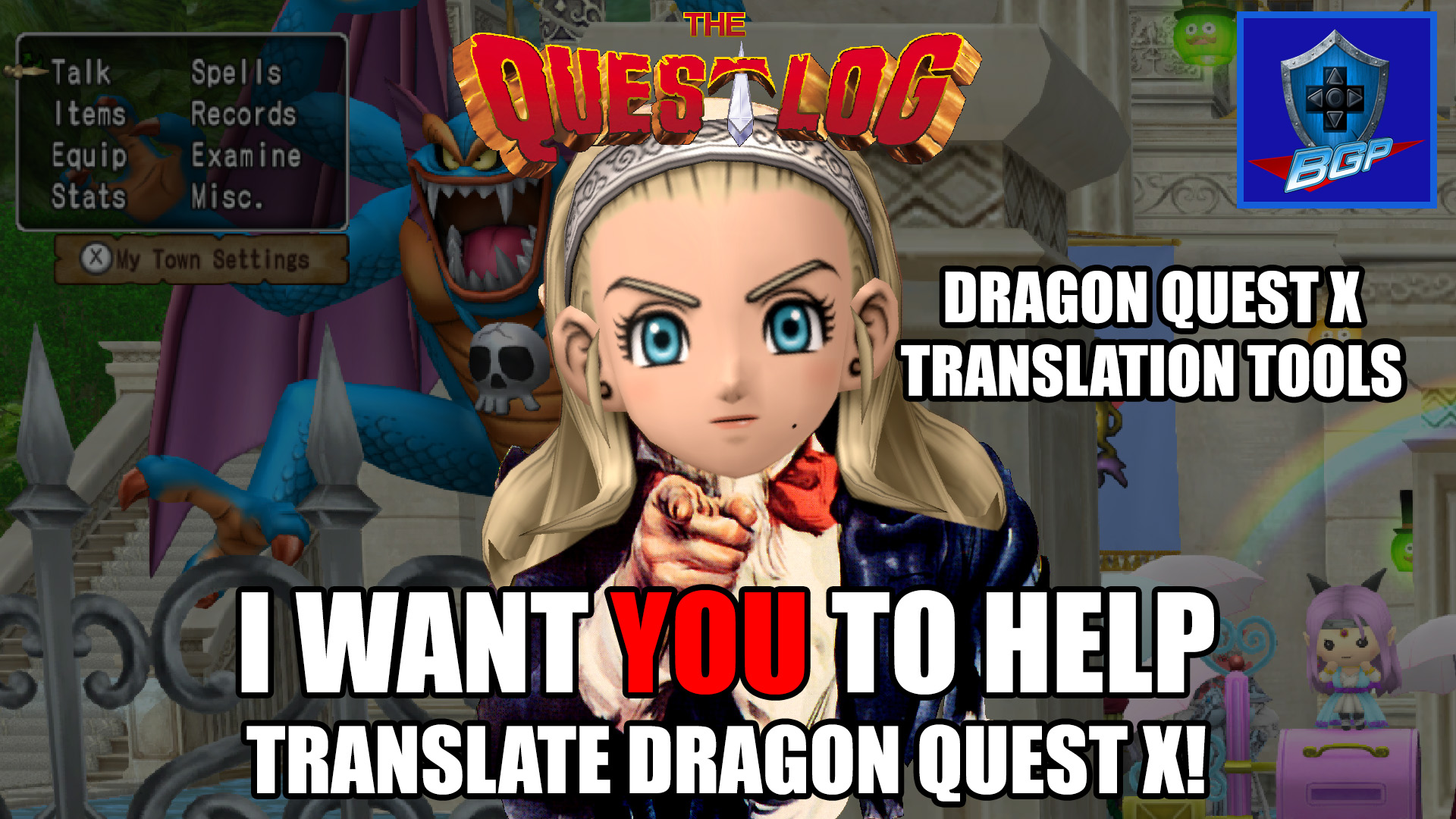 Dragon Quest X English Translation Tools Ahkmon And Clarity The 